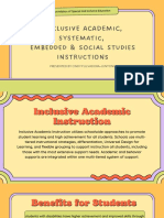 Inclusive Academic Instruction