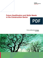 Report Future Qualification Skills Construction July2009 PDF