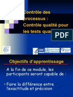 6 Contrôle Des Processus - CQ Pour Les Tests Quantitatifs - 16