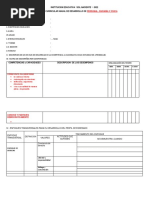 Programacion Curricular 2022 PDF