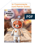 Gato Cosmonauta Patron PDF