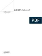 HPE MSA 1060 - 2060 - 2062 Drive Replacement Instructions