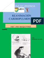 Medicina de Urgencia: Reanimación Cardiopulmonar