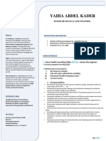 Resume For Yahia Qayed PDF