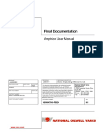 AMPHION INTEGRATED SYSTEM Operato's Guide (STANDARD) PDF