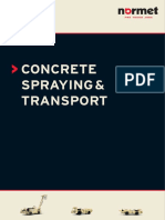 Normet ConcreteSpraying Transport 110415