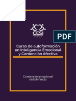 Ebook Módulo Contencion Emocional en La Infancia