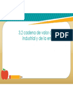 3.2 Cadena de Valor Del Sector Industrial y de La Empresa PDF