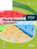 LA 1526 27112019 C Plan de Mercadotecnia Plan 2016