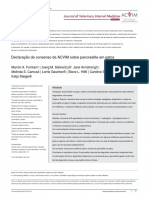 Consensus Statement On Pancreatitis in Cats PDF