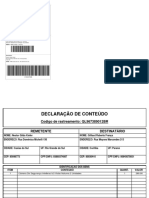 NF: 1852478 SHP: 41596247185 Contrato: 9912278851 PAC PLP: 689873628 PESO 821 G