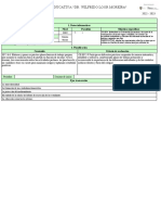 Planificación de Destreza Con Criterio de Desempeño Unidad N. 6 Prácticas Corporales y La Salud