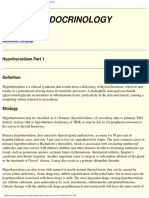 Hypothyroidism MEDSTUDENTS-ENDOCRINOLOGY