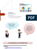 Chapter 6 Franchise Plan