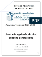 Anantomie Du Bloc Duodéno-Pancréatique F