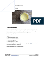 Recipe 3 The Body Butter 520 A4