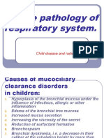 Aquire Pathology of Respiratory System