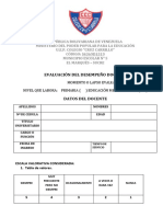 EVALUACIÓN DOCENTE 2022-2023 1er Momento