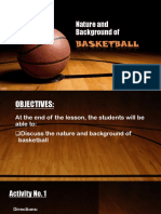 Nature Background of Basketball