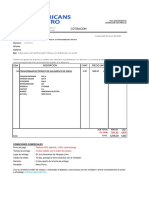 Cotizacion 031TR Transformador Trifsico en Seco de 20 Kva PDF