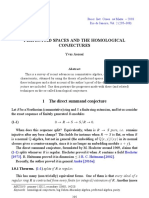 Perfectoid Spaces and The Homological Conjectures: P - I - C - M - 2018 Rio de Janeiro, Vol. 2 (295-308)