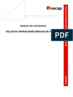 Material Del Estudiante Taller de Operaciones Básicas de Pastelería 2023 PDF