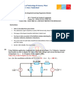 Multisim Unsolved Questions BITS Pilani