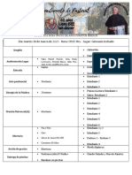 Logística Misa Cuartos Medios - Entrega de Piocha