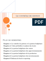 Cours Contrôle de Gestion - CHAPITRE 1 Et 2 - PR K. ELAMRI