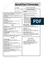 HLLQP QuickFact FormulaSheet 2016