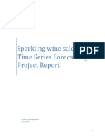 Suresh-Sparkling Time Series Forecasting Project Report