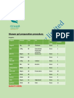 Preparation Recipe For Detergents .Rirwash