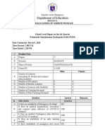 NABONGSORAN ES NSED School Monitoring Form