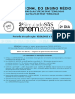 3º Simulado Sas Enem 2022 - 2º Dia PDF