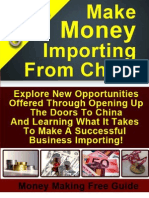 Make Money Importing From China