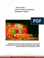 Hugo Chàvez y El PSUV. Pensamiento Vigente PDF