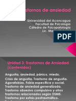 Clase de Trastornos de Ansiedad PDF