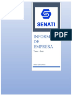 Informe de Empresa