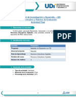 Ruta Formativa Final Recursos Educativos Digitales