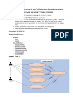 Tds - Proposez Un Diagramme de Cas D'Utilisation Pour Les Systèmes Suivants: TD N°1: Site de Partage de Recettes de Cuisine