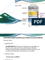 Understanding Nutrition Labelling To Make Informed Food Choices