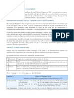 Clasificación Climática de Koppen