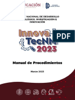 Manual de Procedimientos InnovaTecNM 2023