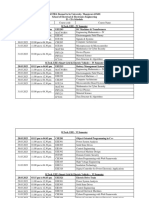 Exam Schedule CIA - 2 PDF