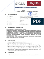 Planificacion de La Gestion Ambiental y Desarrollo Sostenible