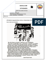 Atividades de Português - 2 Semana PDF