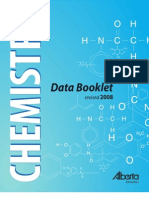 Chemistry Data Booklet McGrawHill