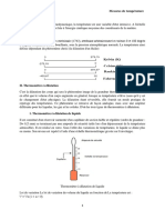 Chapitre III Mesure de Temperature