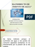 Sistema Indirecto de Abastecimiento de Agua