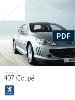 Peugeot 407 Coupe 2007 UK